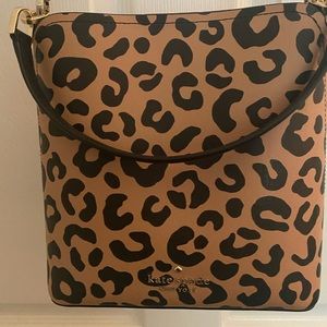 Kate Spade Darcy leopard purse